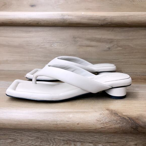 Charles & Keith Padded Thong Sandals (Grey US7) - Picture 3 of 10